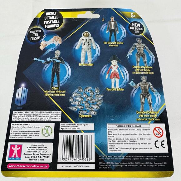 Doctor Who Peg-Doll Soldier & The Flesh Action Figure Series 6 2009 - Picture 6 of 7